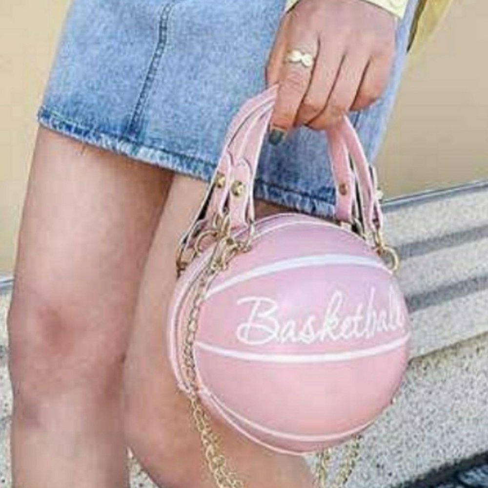 Fashion Glam Statement Basketball purse